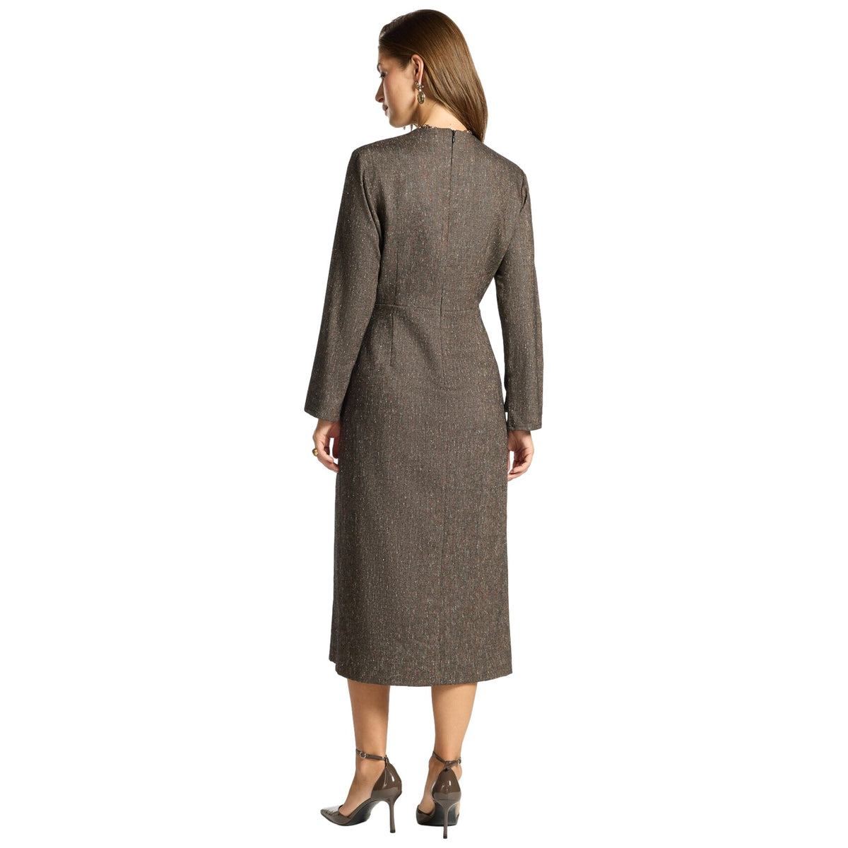 Vestiti casual Donna Elena Mirò - Abito 7047P0 - Marrone