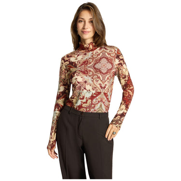 Maglioni Donna Elena Mirò - Dolcevita G059Z0 - Bordeaux