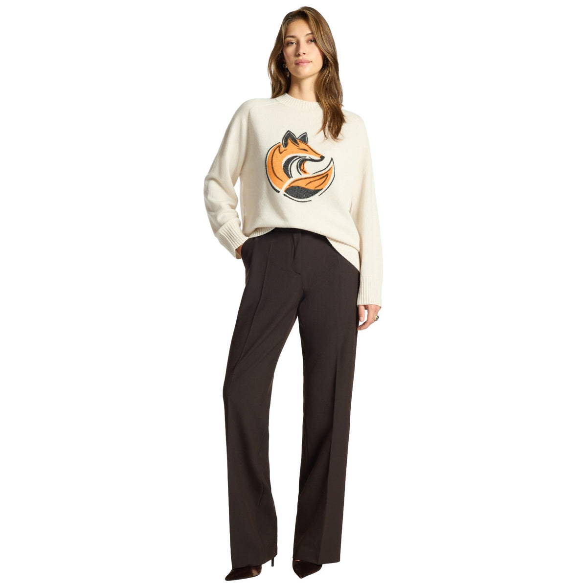 Maglioni Donna Elena Mirò - Pullover M110Z0 - Panna
