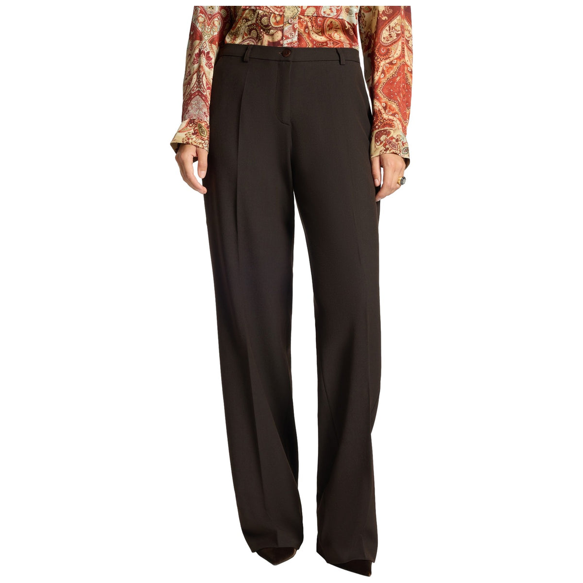 Pantaloni Donna Elena Mirò - Pantalone P079P0 - Corteccia