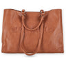 Borse Tote Donna Ermanno Scervino - Large Tote Barbara Logo - Cammello