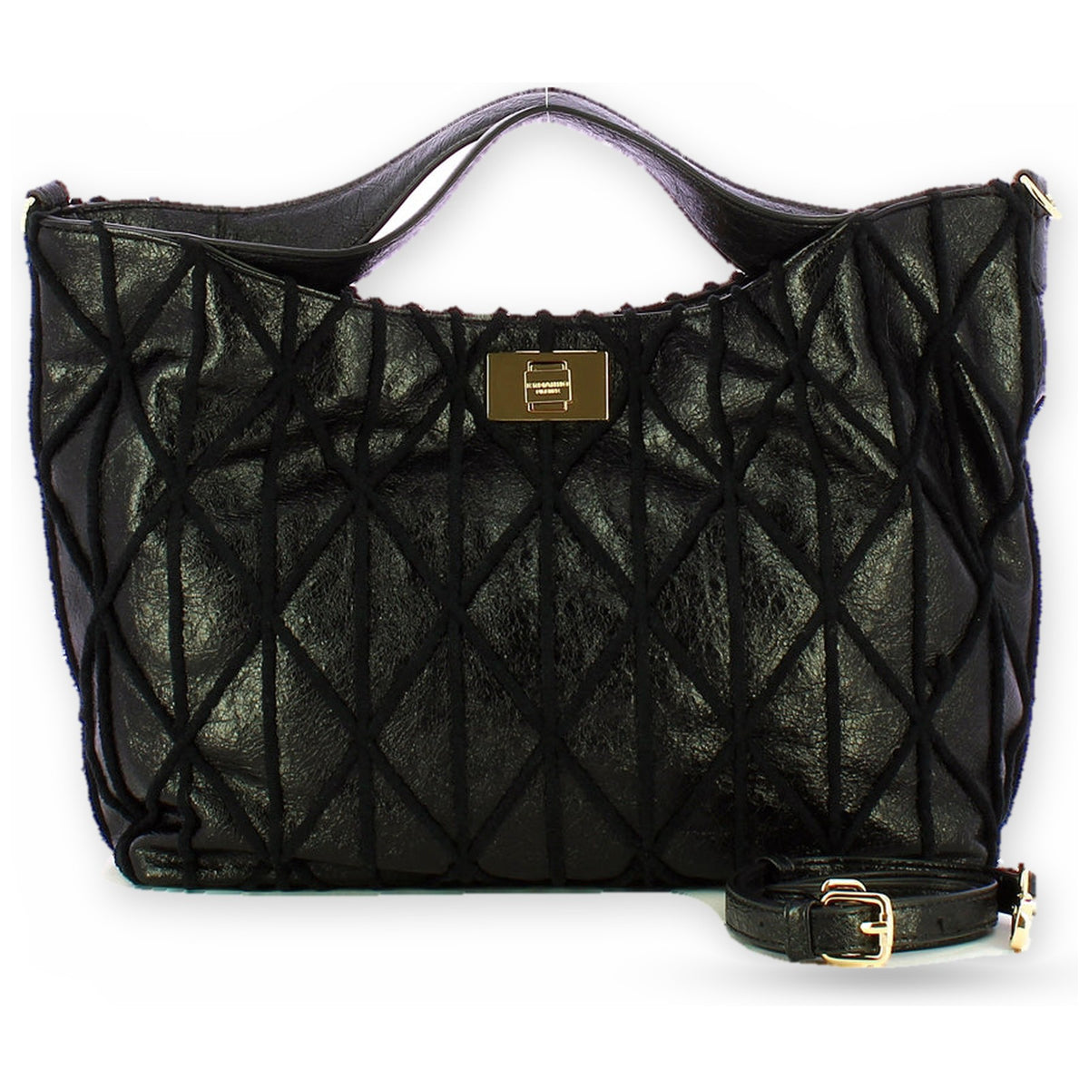 Borse a spalla Donna Ermanno Scervino - Small Shoulder Bag Belen - Nero