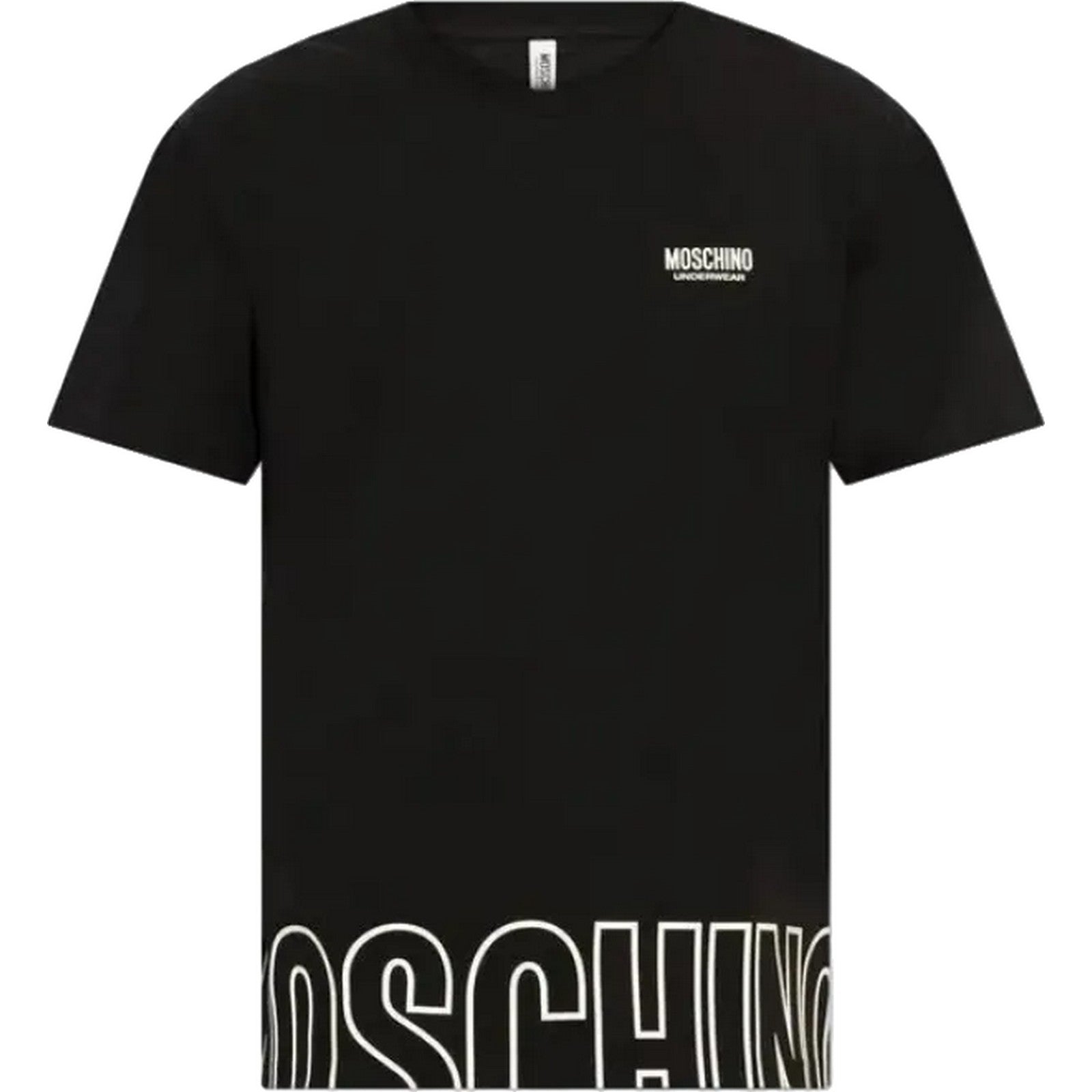 T-shirt Uomo Moschino Underwear - T-Shirt - Nero