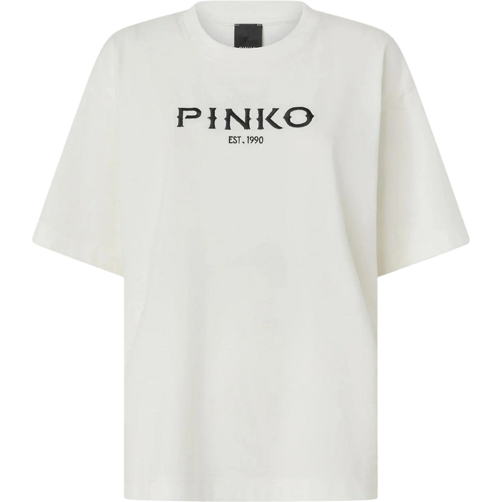 T-shirt Donna Pinko - Carmagnola T-Shirt Jersey Vint - Bianco