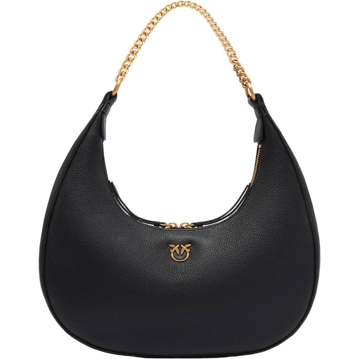 Borse a mano Donna Pinko - Brioche Hobo Classic Pelle Bot - Nero