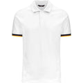 Polo Uomo K-Way - Vincent Pique - Bianco-Gianni Foti
