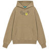 Felpe con cappuccio Unisex Barrow - Hoodie Unisex F6BWUAHS046 - Zenzero