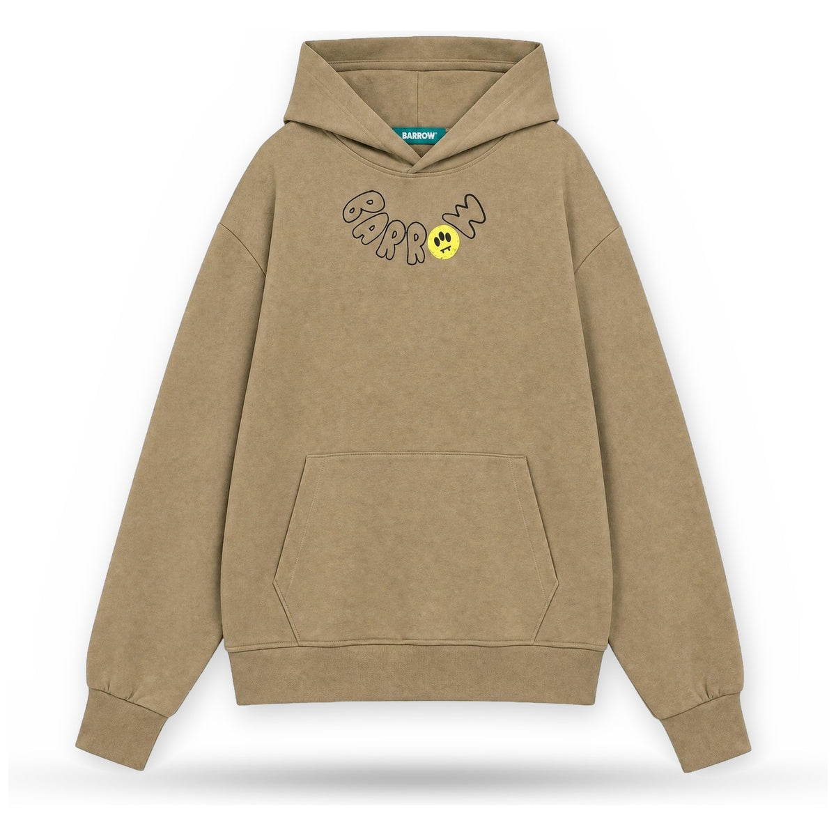Felpe con cappuccio Unisex Barrow - Hoodie Unisex F6BWUAHS046 - Zenzero