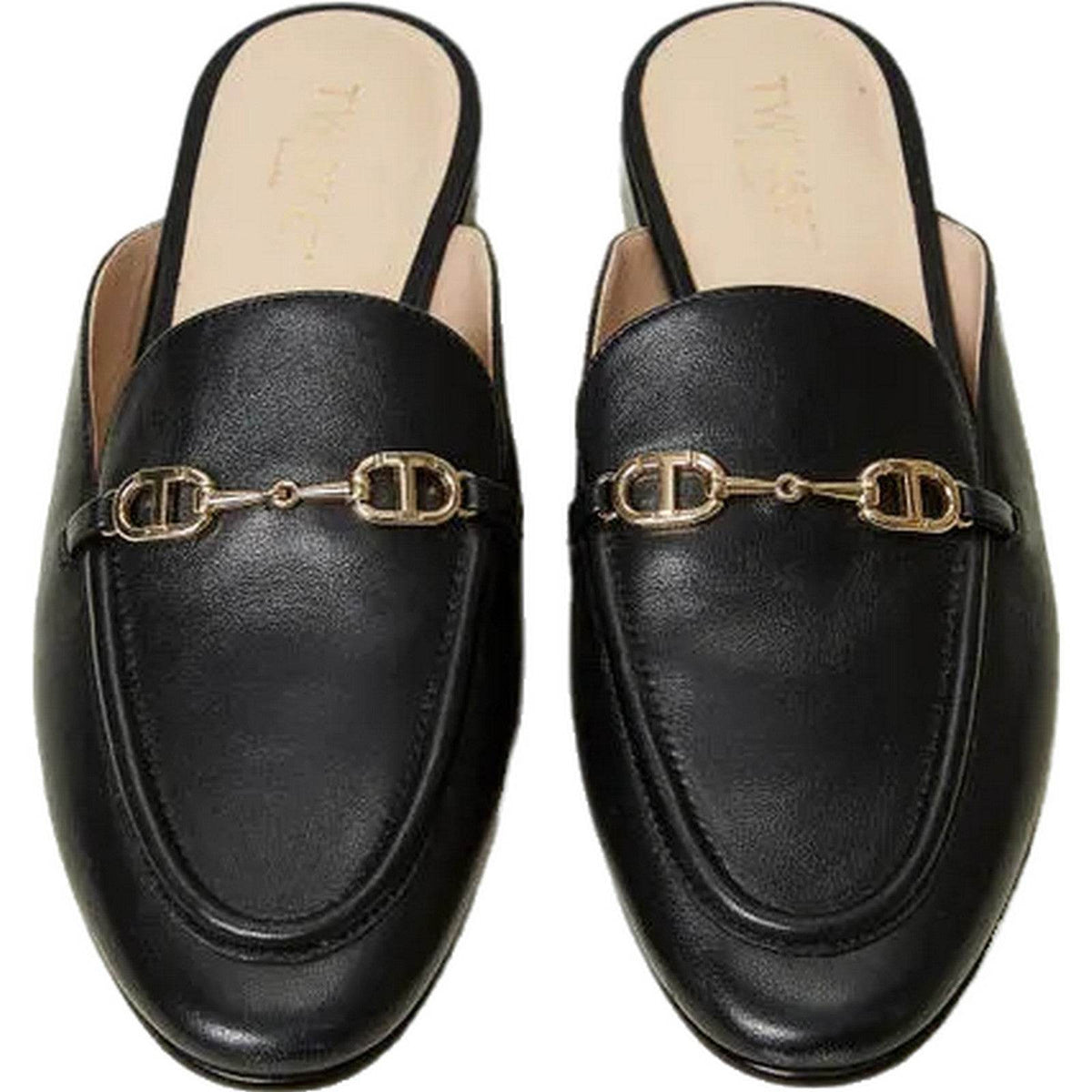 Zoccoli e sabot Donna Twinset - Sabot In Pelle C/Morsetto Oval T - Nero
