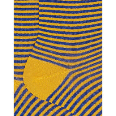 Calzini Uomo Gallo - Uomo Corto Co/Ea Leggero Ri - Giallo