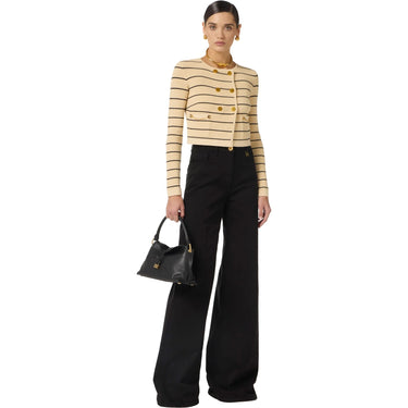 Pantaloni Donna Elisabetta Franchi - Pantalone mod. jeans - Nero