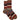 Gallo Men's Socks - Men's Short Socks Multicolor Stripe - Brown