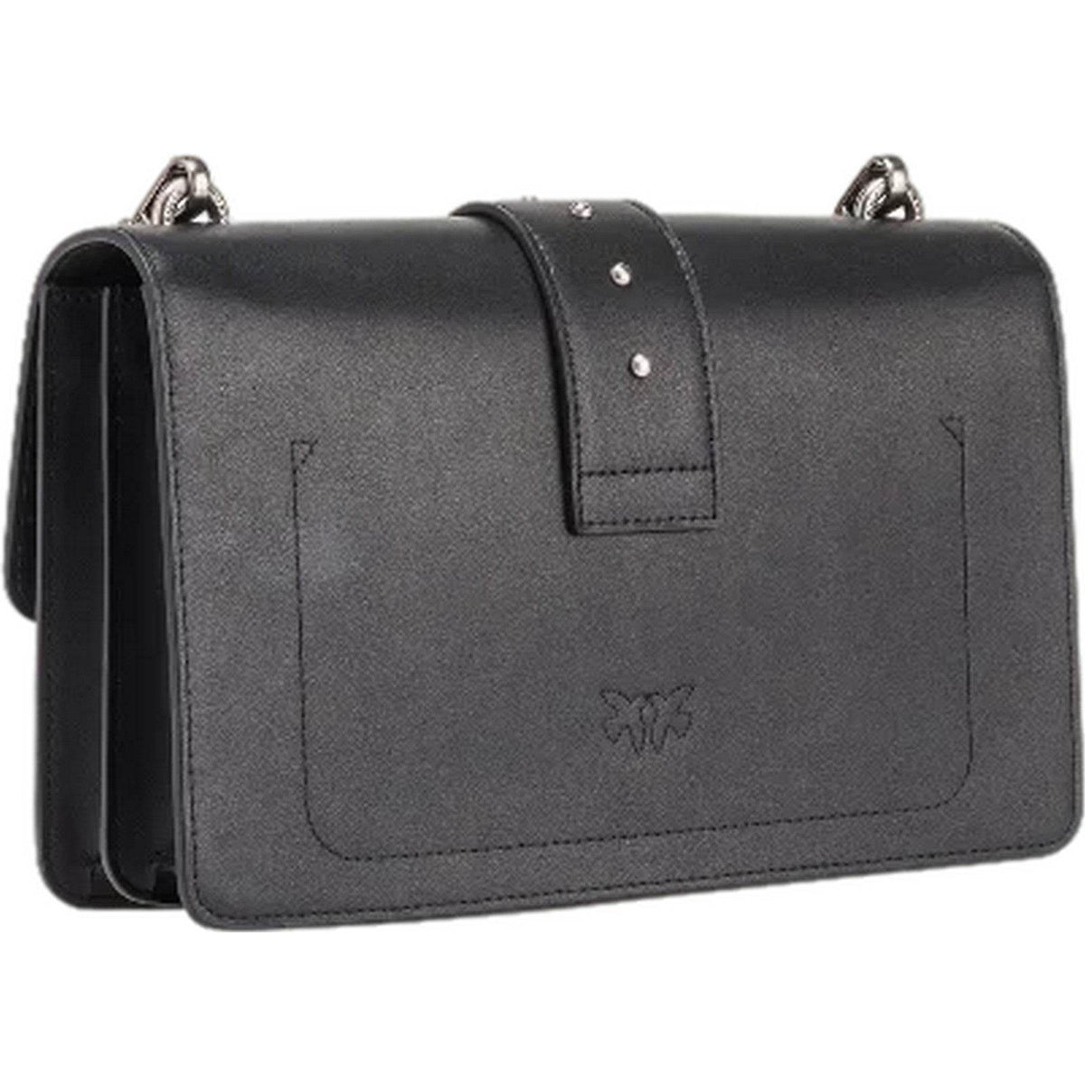 Borse a spalla Donna Pinko - Love One Classic Cl Vitello Se - Nero