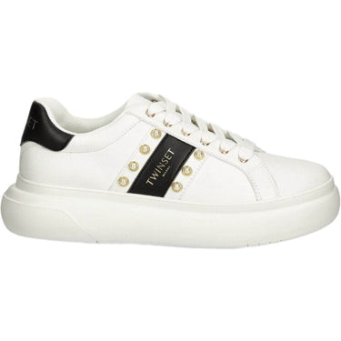 Sneaker Donna Twinset - Sneaker Dettaglio Perlina - Bianco