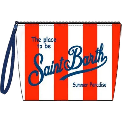 Mc2 Saint Barth Unisex Clutch and Clutch - Bikini Holder Bag - Red