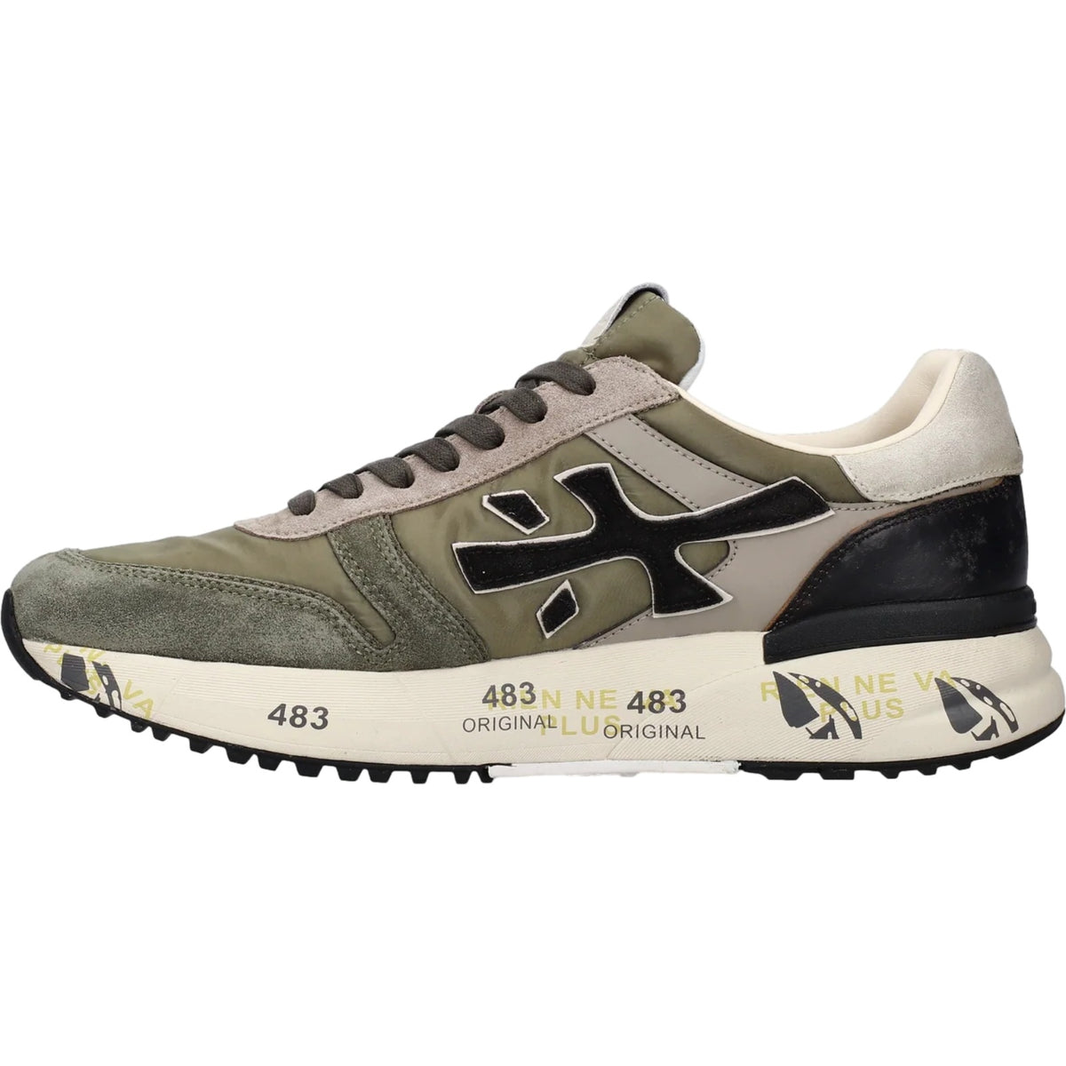 Sneaker Uomo Premiata - Mick - Verde-Gianni Foti