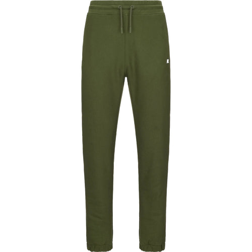 Pantaloni Uomo K-Way - Mickyel Heavy Fleece - Verde