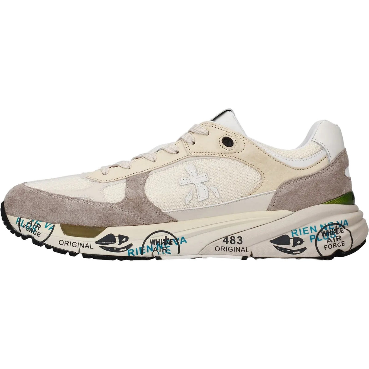Sneaker Uomo Premiata - Mase - Beige-Gianni Foti