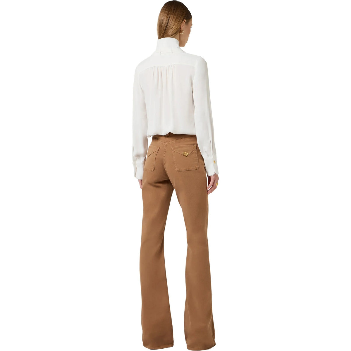 Bluse e camicie Donna Elisabetta Franchi - Camicia - Avorio
