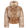 Giubbotti Donna Elisabetta Franchi - Giubbotto GB02A66E2 - Cammello