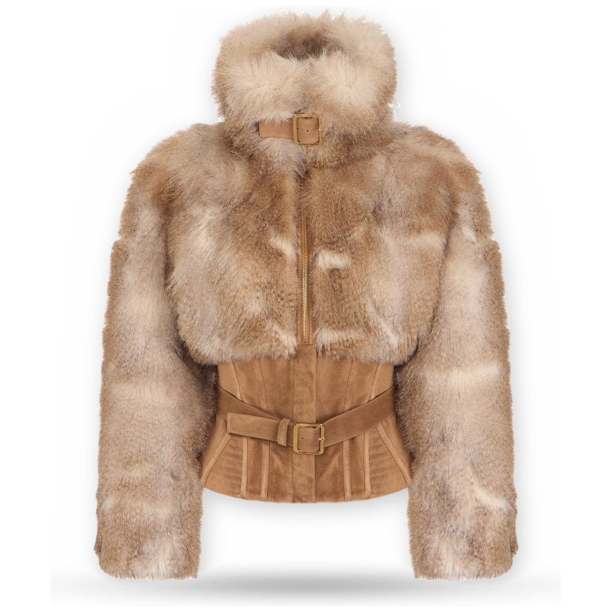 Giubbotti Donna Elisabetta Franchi - Giubbotto GB02A66E2 - Cammello