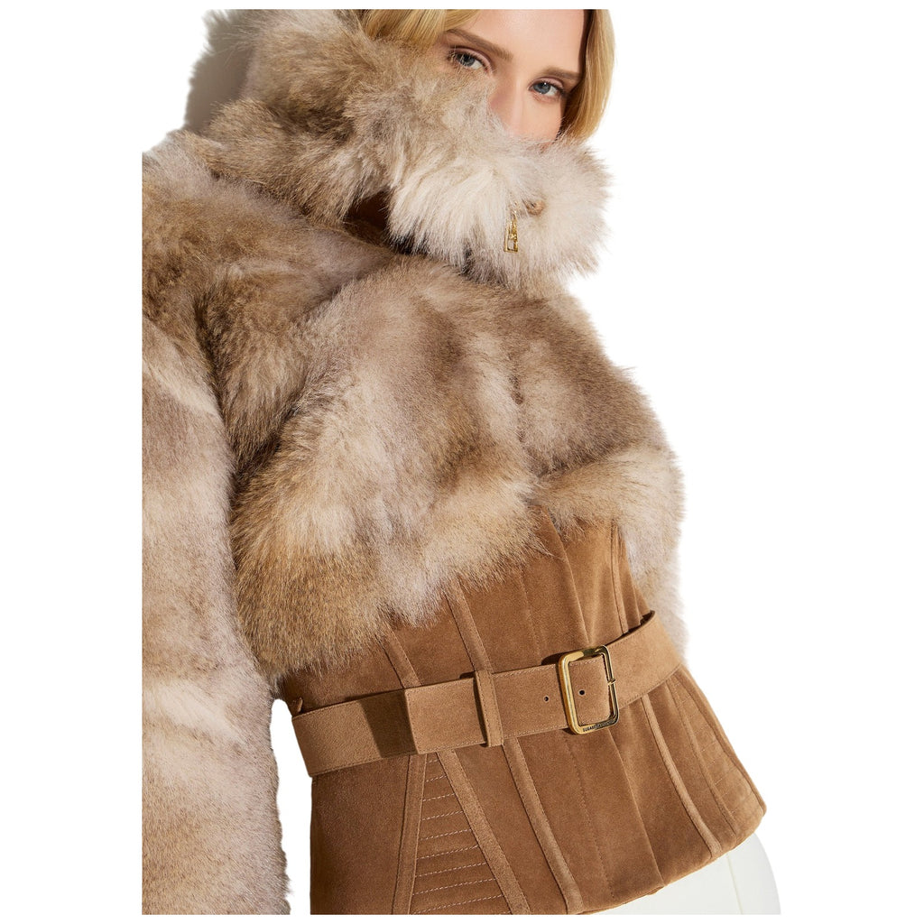 Giubbotti Donna Elisabetta Franchi - Giubbotto GB02A66E2 - Cammello