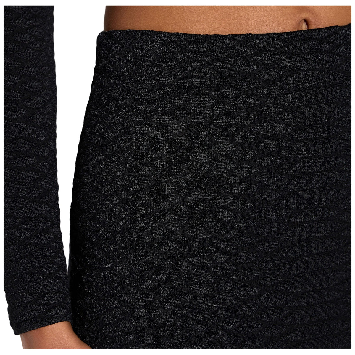 Gonne casual Donna Elisabetta Franchi - Gonna di maglia GK10S67E2 - Nero