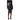 Gonne casual Donna Elisabetta Franchi - Gonna di pelle GP01Z66E2 - Nero