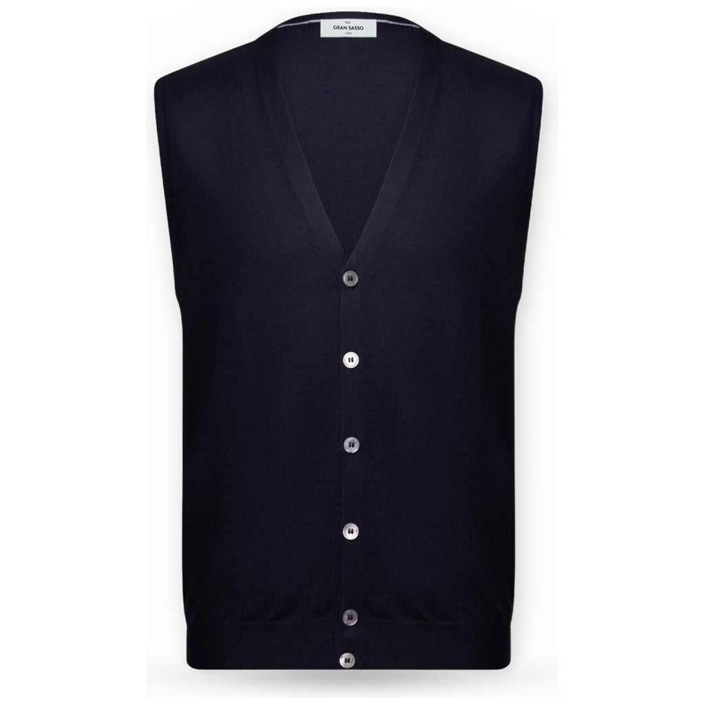 Cardigan Uomo Gran Sasso - Cardigan S/M 58182 - Blu
