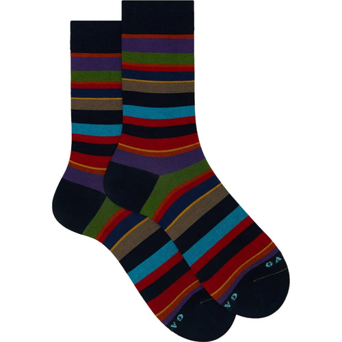 Gallo Men's Socks - Men's Short Co/Ea Leggerissi - Blue