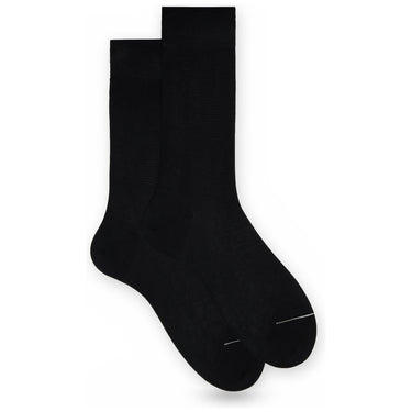 Calze Uomo Gallo - Calza Corta In Cotone - Nero