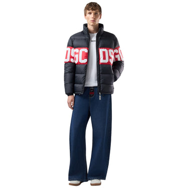 Giubbotti Uomo Gcds - Band Logo Puff Jacket - Nero
