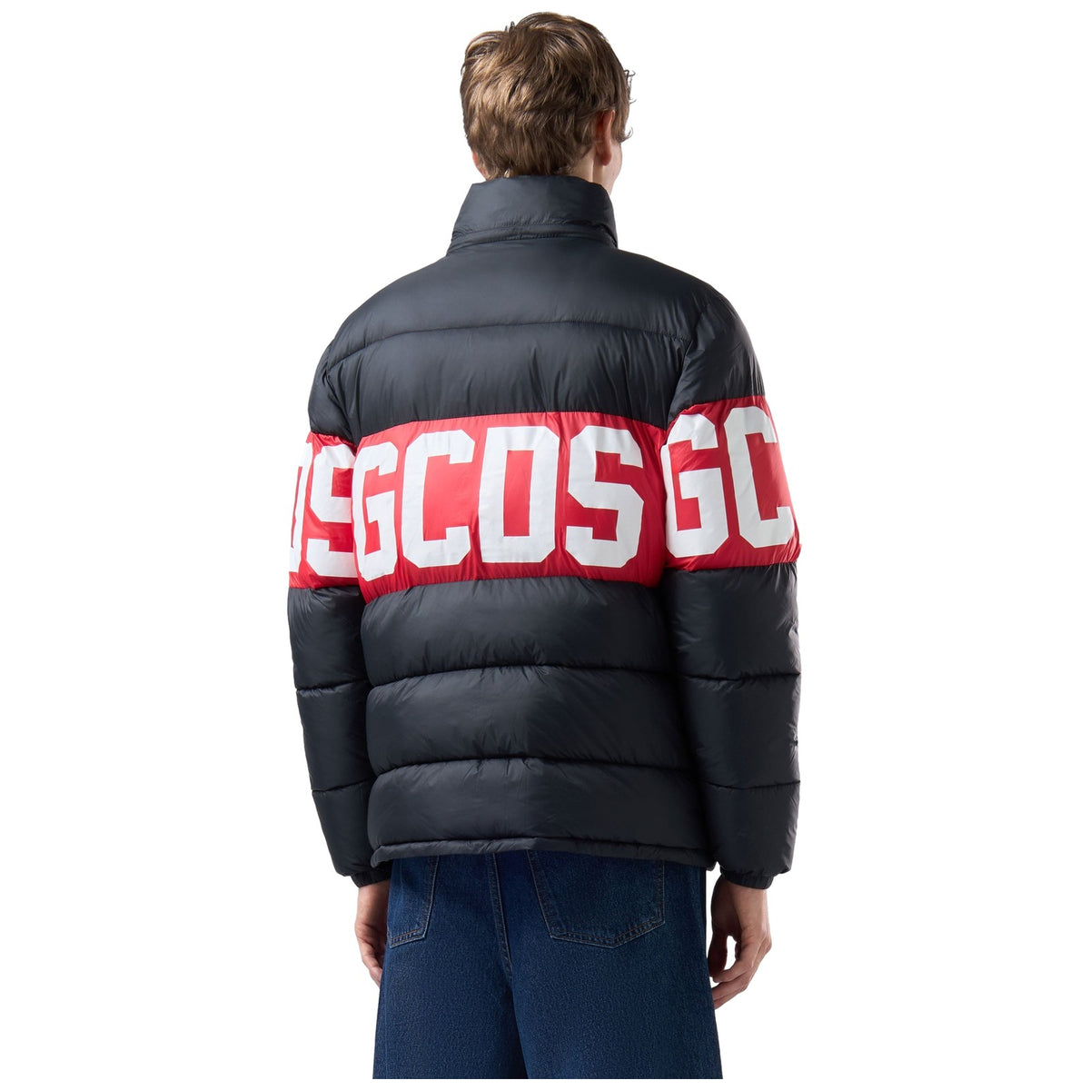 Giubbotti Uomo Gcds - Band Logo Puff Jacket - Nero