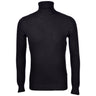 Maglioni Uomo Gran Sasso - Turtle Neck - Nero - Gianni Foti