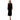 Vestiti da sera e cerimonia Donna Twinset - Abito Lungo Bi-Materiale - Nero