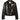 Giubbini Donna Twinset - Giubbino Biker Spalmato - Nero