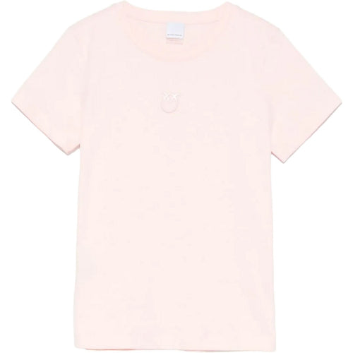 T-shirt Donna Pinko - Bussolotto T-Shirt Jersey Logo - Rosa