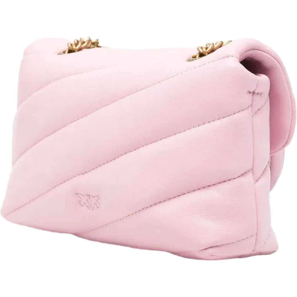 Borse a spalla Donna Pinko - Love Baby Puff C Sheep Nappa - Rosa