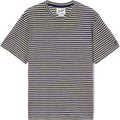 T-shirt Uomo Mc2 Saint Barth - Man Striped Cotton-Linen Tshirt - Multicolore