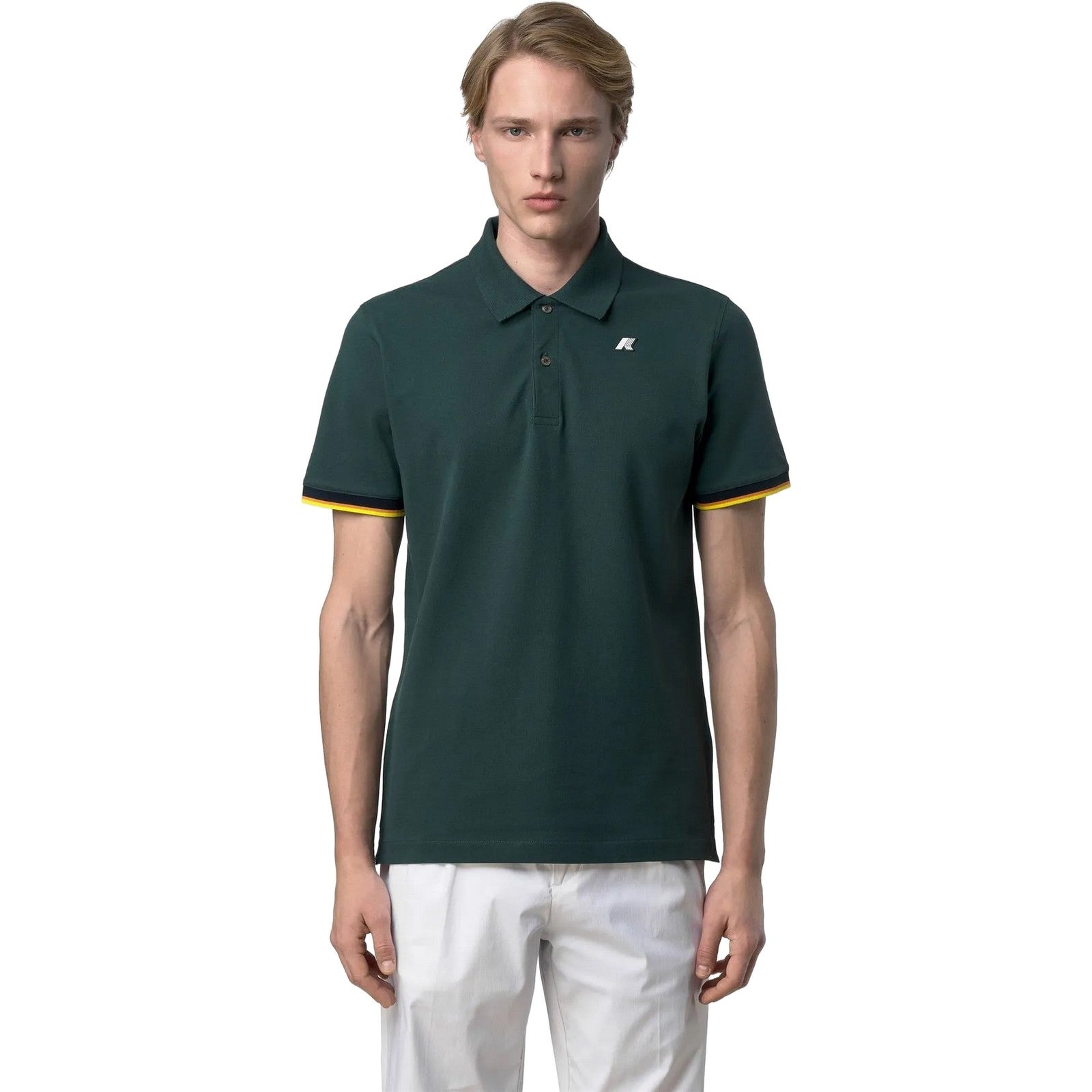 Polo Uomo K-Way - Vincent Pique - Verde