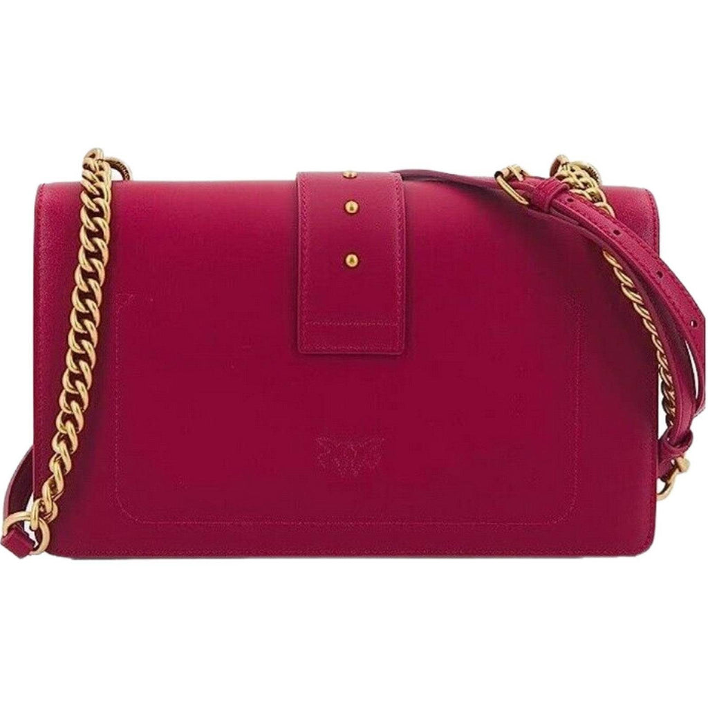 Borse a spalla Donna Pinko - Love One Classic Cl Vitello Se - Rosso