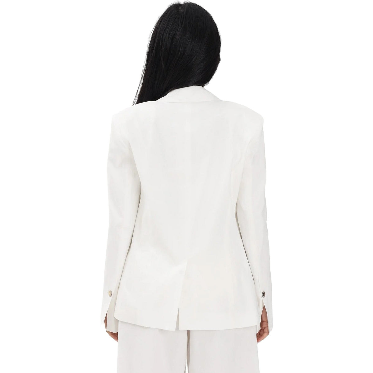 Giacche Donna Pinko - Freda Giacca Lino Stretch - Bianco