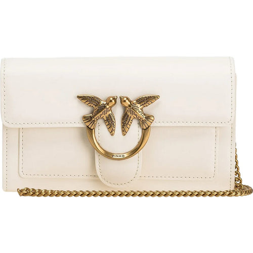 Portafogli Donna Pinko - Love One Wallet C Vitello Seta - Bianco