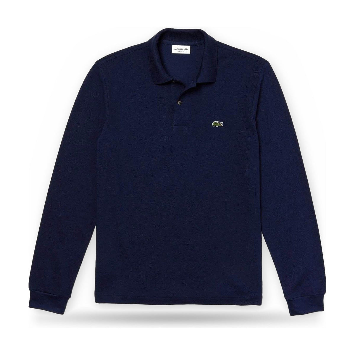 Polo Uomo Lacoste - Polo Basic Manica Lunga - Blu-Gianni Foti