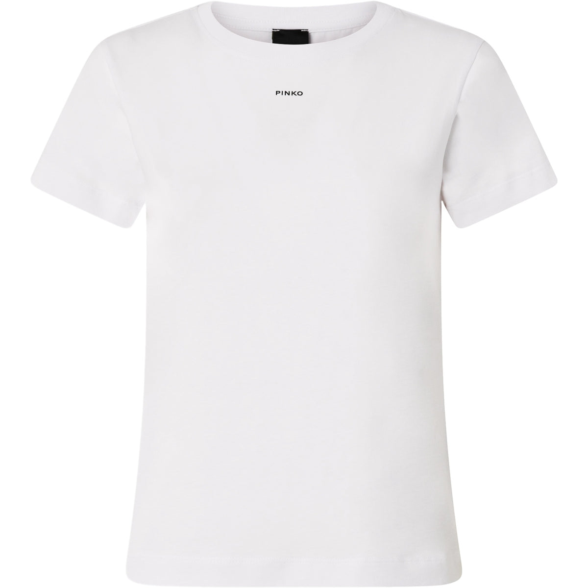 T-shirt Donna Pinko - Basico T-Shirt Jersey Logo Pin - Bianco