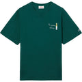 T-shirt Uomo Mc2 Saint Barth - T-Shirt With Embroidery - Verde