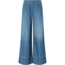 Pantaloni Donna Pinko - Spiaggia Pantalone Light Denim - Blu