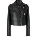 Giubbotti Donna Pinko - New Sensibile Chiodo Nappa - Nero