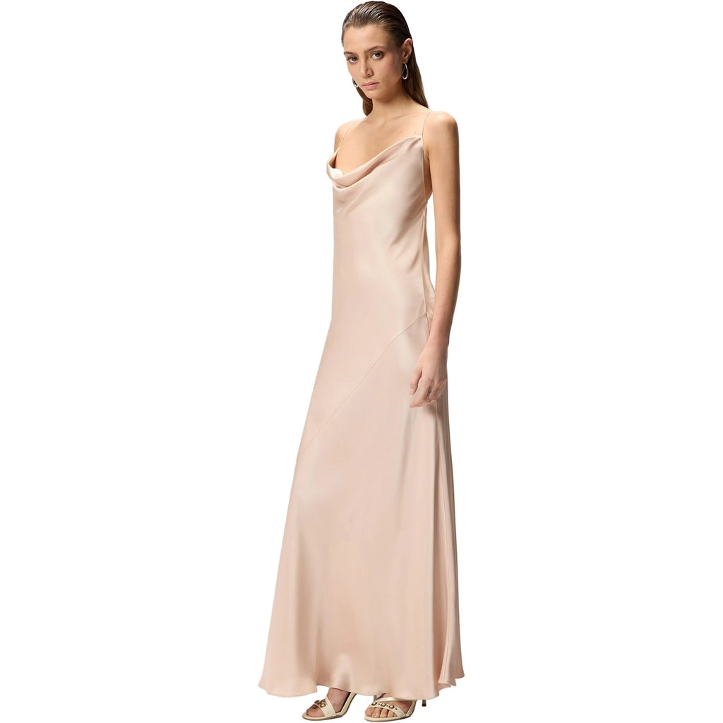 Vestiti da sera e cerimonia Donna Pinko - Farro Abito Satin - Rosa