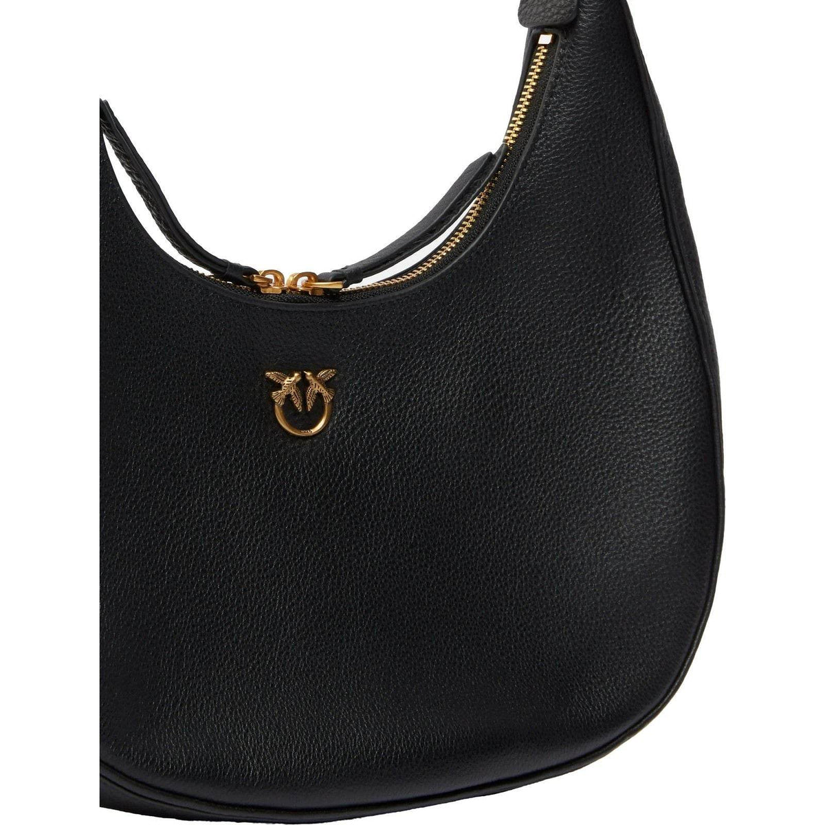 Borse a mano Donna Pinko - Brioche Hobo Classic Pelle Bot - Nero